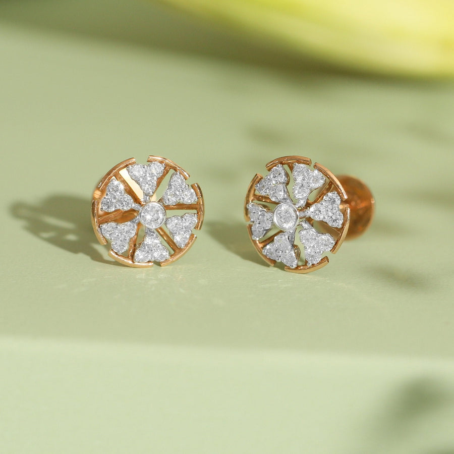 7 Stone Diamond Earrings Designs Tamil || Diamond Earrings || Stone Earrings  - YouTube